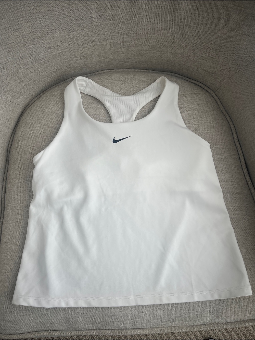 Nike Girls Dry-FIT Swoosh 2-in-1 Tank Sports Bra Size L